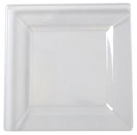 Solid Squares 1606-CL Square Dessert Plate, 6.5 x 6.5", Clear