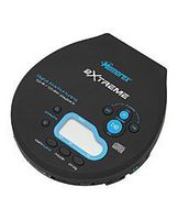Memorex 2 Xtreme w/45 sec, PLL, Rubberized Texture; Black/Light Blue; H is for Revised Headphones.