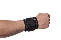 Rehabz Neoprene Wrists Brace for Wrist Support, Neoprene Waterproof Fabric, Unisex, One Size fits All (Black)
