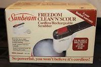Sunbeam Clean 'N' Scour Cordless Rechargeable Scrubber