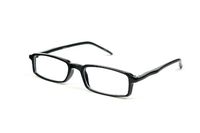Fashion Clear Slim Lens Thin Rim Eye Glasses P524CL (Black)