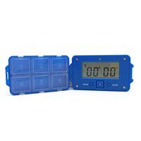 Automatic Electronic Pill Dispenser 7-Day Organizer with Alert Reminder Digital Time Display Portable Pill Holder Storage Case Box Dispenser