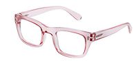 Peepers by PeeperSpecs Women's Venice Square Reading Glasses, Pink, 48 mm, +1.50