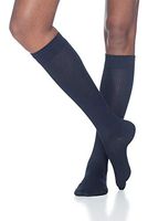SIGVARIS Women's Casual Cotton 146 Calf High Compression Socks 15-20mmHg