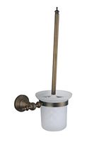Cloud Power Antiques Style Brass Toilet Brushes & Holders Wall-mounted