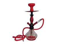 Brand New DUD Samara 15" 1 Hose Hookah Combo Pack Comeplete Kit Color RED with Hard Top Carrying Case
