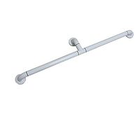KMCMYBANG Toilet Rail Bathroom Grab Bar Handrail Wall Mounted Straight Towel Holder Shower Aid & Safety Support Handrail Safety Ring - for Special Crowds Length: 100CM Toilet Safety Rails