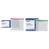 Amazon Brand - Solimo Gallon Food Storage Bags, 120 Count & Sandwich Storage Bags, 300 Count