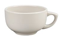 Vertex China VRE-56 Vista Cappuccino Cup, 4-11/16", 12 oz, Bone White (Pack of 36)