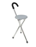 DDPP Aluminum Alloy Triangle Bench Crutches Comfortable Armrest Folding Portable Lightweight