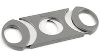 Metro 64 Ring Gauge Cigar Cutter Gray & Stainless Steel