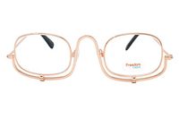 Verona Love Eye Glasses Multi Purpose Magnifying Makeup Application Cosmetic Light and Foldable Flip Up Make up Glass Magnifier Glasses for Women (+3.50)