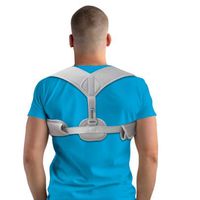 Maxum Innovations Posture Corrector for Men and Women, Upper Back Brace for Clavicle Support, Adjustable Back Straightener and Providing Pain Relief from Neck, Back & Shoulder, (Universal)