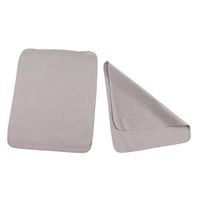 10pcs Microfiber Cleaning Cloth for Phone Screen Camera Lens Eye Glasses - Gray