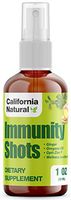 Immunity Shots 1oz Spray - California Natural - Opti-Zinc, Organic Ginger Root, Oregano Oil, Opti-Zinc - Potent & Pure Immune System Booster - 1oz - Immune System Support…