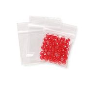 Darice Poly Storage Bags with Reclosable Zipper 1.75" x 1.75", 100 pc.