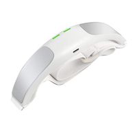 HEALLILY Electric Head Massager Sleep Instrument Portable Sound Device Intelligent Sleep Aid Tool for Relieve Headache Relaxing Apparatus (White)