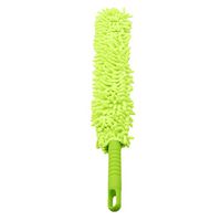 Edtoy Car Flexible Double-sided Window Brush, Microfiber Hand Duster, Kitchen and Automotive Cleaning Supplies (green)