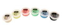 CanDo TheraPutty Plus Anti-Microbial, 6 Piece Set, 3 oz