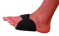 FlexaMed Neoprene Adjustable Arch Supports for Flat Feet and Plantar Fasciitis - Pair (Large)