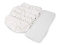 LTWHOME Cotton Replacement Mop Cloth Fit for Casabella Swivel-it Terri Floor Duster XL (Pack of 6)