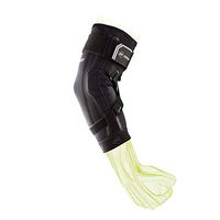 DonJoy Performance Bionic Elbow Brace II - XX Large - Maximum Hinged Support for Elbow Hyperextension, UCL, Tommy John Ligament Injury, Dislocated Elbow for Football, Lacrosse, Rugby, Basketball