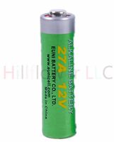 Hillflower 10 Piece 27A A27 MN27 L828 CA22 27 Bulk 0% Mercury 0% Hg 12V Alkaline Battery