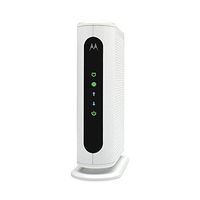 MOTOROLA 8x4 Cable Modem, WHITE Model MB7220, 343 Mbps DOCSIS 3.0, Certified by Comcast XFINITY, Charter Spectrum, Time Warner, Cox, BrightHouse, and More