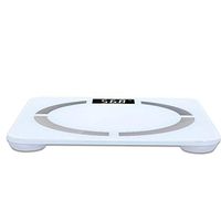 GQSC Body Weight Measurement Smart Switch Induction Bluetooth Said,Health Body Fat Fat Measuring Instrument,Household Tempered Glass White Weighing Scale Inductive Bluetooth/Quantity 2 /