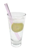 Pink Sapphire Smoothie Straw