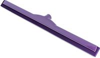 Carlisle 4156868 Spectrum Double Foam Rubber Floor Squeegee, 24" Width, Purple (Case of 6)