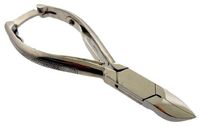 5.5" Stainless Steel Heavy Duty Curved Blade Toenail Clipper With Safety Lock