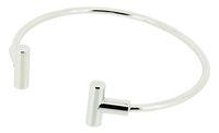 QRAY TIO Golf Athletic Bracelet (Silver, Medium: 7"~7.75")