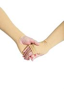 Prevent Products, Inc. - GeriGlove® Elderly Skin Protector, Thin Skin Tear & Bruise Protective Geri Arm Sleeve - Made in USA (Small/Beige)