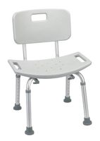 Drive Medical Kd Bath Seat With Back - Case of 4 - Model 12202KD-4