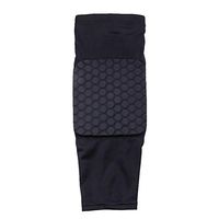 NewPinky 1 PC Honeycomb Sports Elbow Support Training Brace Protective Gear Elastic Breathable Arm Sleeve Pads Basketball Volleyball Arm Guard Protector