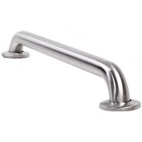Arista Bath Products 1-1/4-Inch Diameter Stainless Steel Shower Wall Grab Bar, 30-Inch