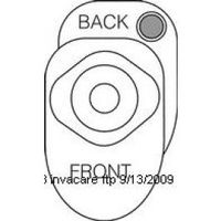 ActiveLife One-Piece Closed-End Pouch with Skin Barrier-Size 1 1/2" - Box of 60