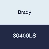 Brady 30400LS Polyester Protective Overlay for Paper Label, 5.75" W x 4" H, Clear (Pack of 100)