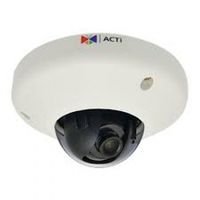 ACTI E93 / 5MP Indoor Mini Dome with Basic WDR, Fixed lens, f1.9mm/F2.8, H.264, 1080p/30fps, DNR, MicroSDHC, PoE, IK08