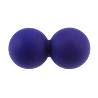 Artibetter Double Lacrosse Ball Massage Peanut Foot Massager for myofascial Release Trigger Point deep Tissue Roller (Dark Blue)