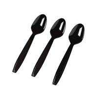 Fineline Settings 2522-BK Black Spoons- BULK