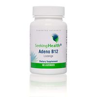 Seeking Health | Adeno B12 Supplement | 3,000 mcg Adenosylcobalamin | 60 Vitamin B12 Lozenges | Free of Common Allergens and Magnesium Stearate