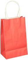 Amscan 162500.07 Bag, 8 1/4"H x 5 1/4"W x 3 1/4"D, Red