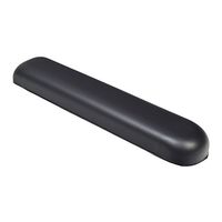 Alvey 14" Black Vinyl Co-Molded Full Length Armrest Pad for Jazzy Power Chairs