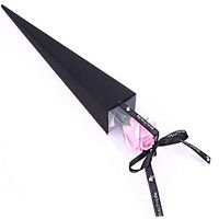 Funpa 10PCS Rose Box Ribbon Single Rose Gift Box Rose Flower Box for Valentine's Day