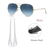 BEHLINE Clear Replacement Temple Tips (Ear Socks) for Ray-Ban Aviator RB3025/RB3026/RB3136/RB3362/RB3029 etc,Also for Round Metal Temple Leg,(Metal Part Not Include)