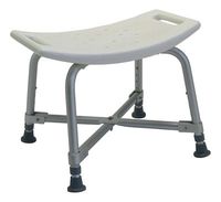 Lumex Bariatric Bath Seat-Without Backrest - Grey - Case of 2