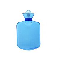 Warm Simple 0.75 L Hot Water Bottle Safe Water-Filled, Hot Water Bottle (Rectangle, Blue)