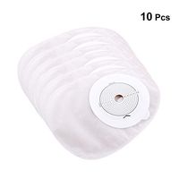 YAMEIJIA 10 Pcs Closed Cut-to-Fit Disposable Medicals Drain Ostomy Bags Pouch for Colostomy Stoma Care Ileostomy